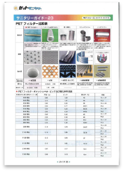 PETフィルター比較表